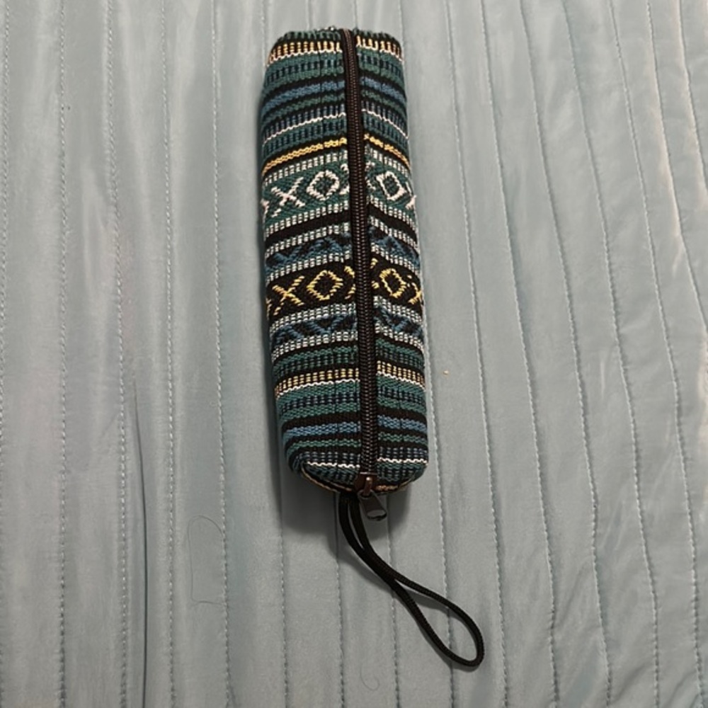 New Handmade Nepali Tribal Patterned Pencil Case